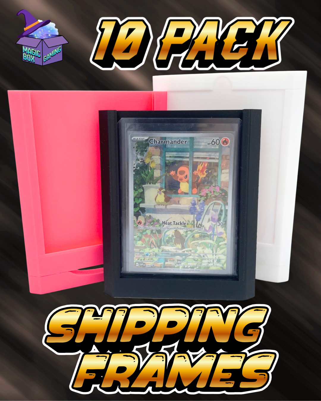 10 PACK - Shipping Frames - Ship, Display, and Sort your Cards ALL-IN-ONE